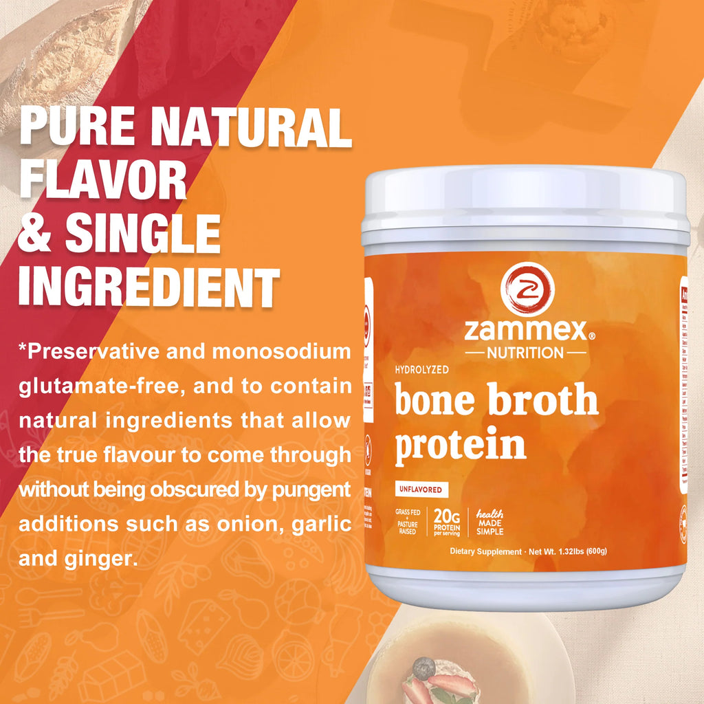 Hydrolyzed Bone Broth Protein Powder