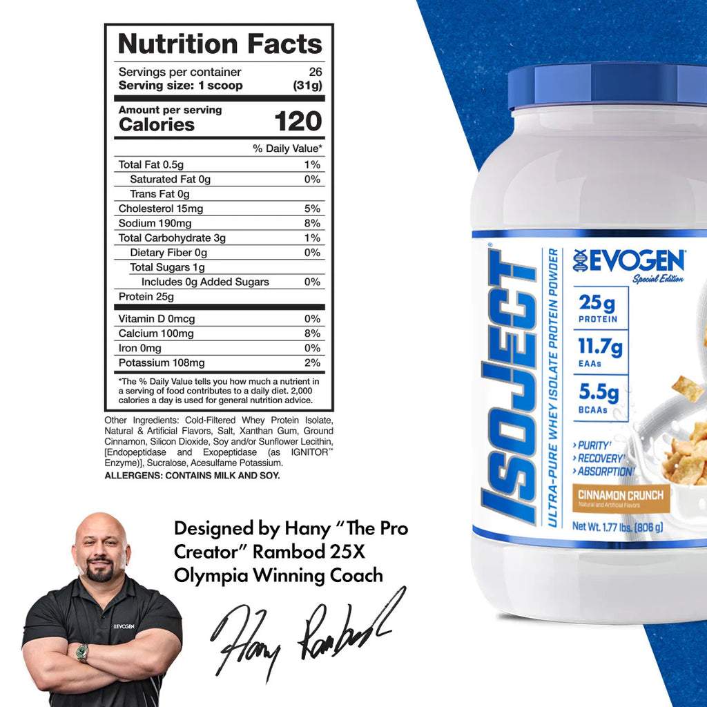 Isoject Whey Protein Isolate