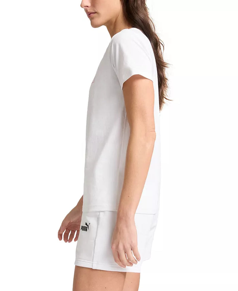 Women'S Essential Cotton Admire Script-Logo T-Shirt