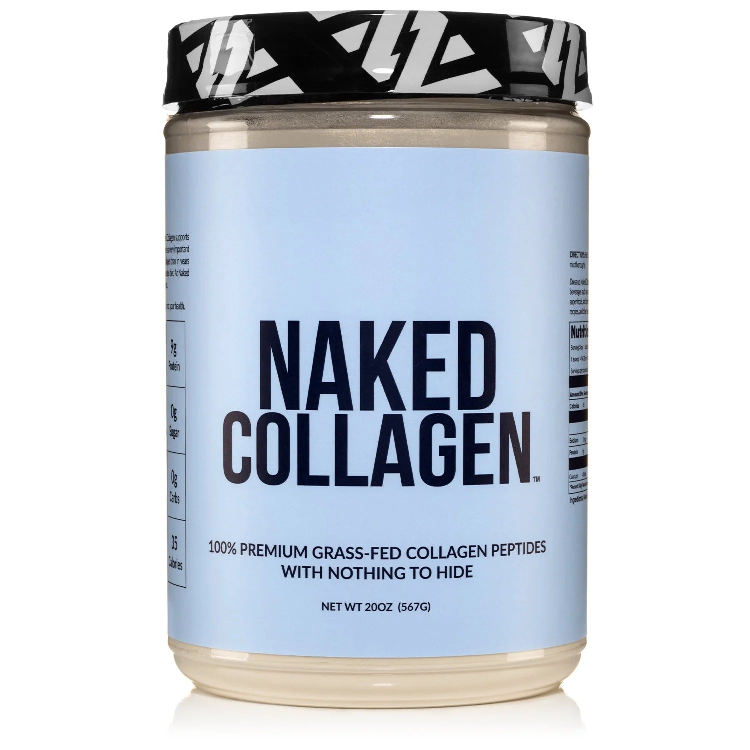 Collagen Peptides Protein Powder | Naked Collagen - 20 Oz