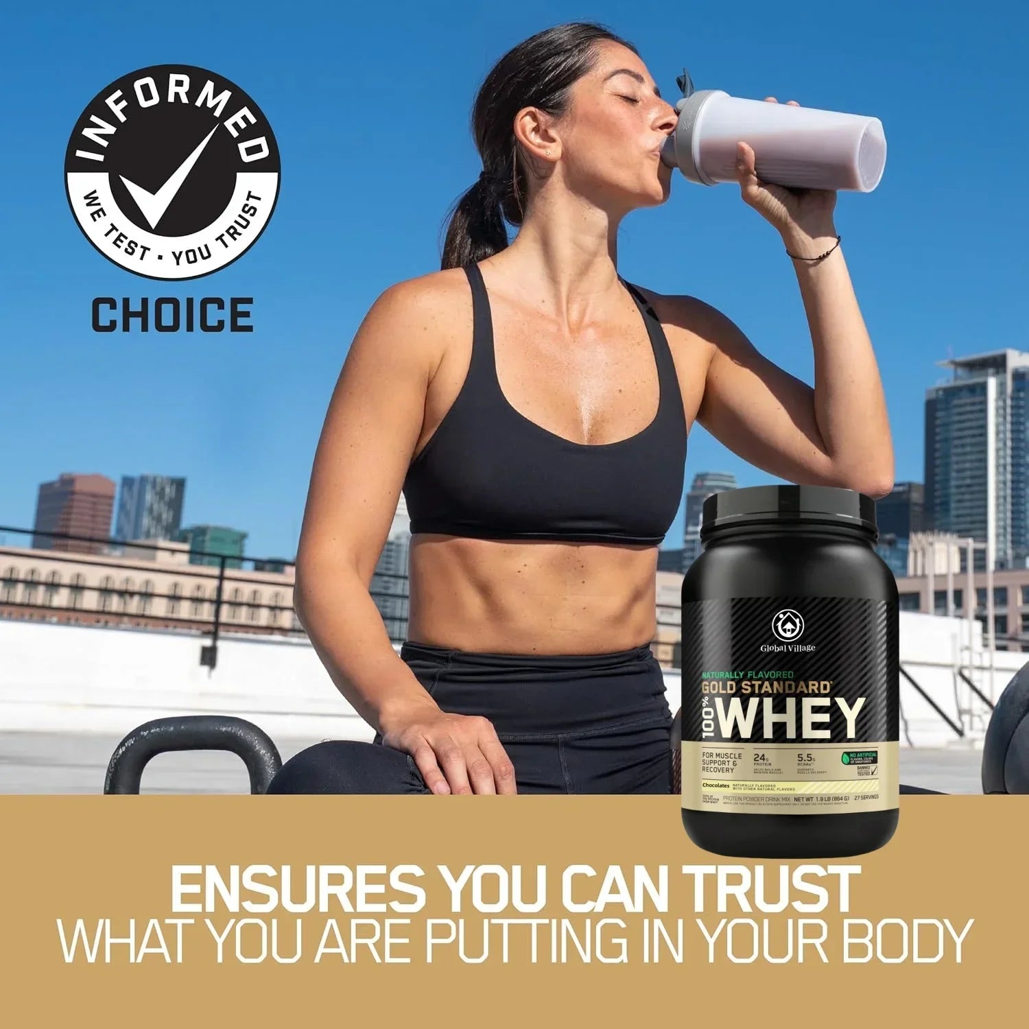 Certified Products Fuels Muscles for Productive Workouts Whey Protein Powder