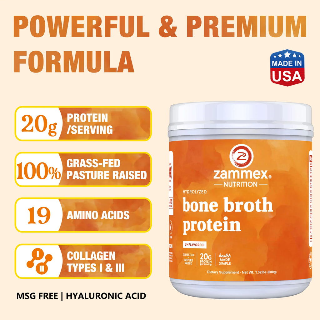 Hydrolyzed Bone Broth Protein Powder
