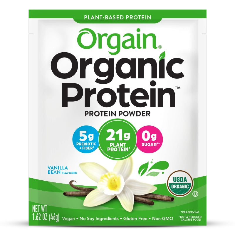 Organic Protein™ Plant Based Protein Powder - Vanilla Bean