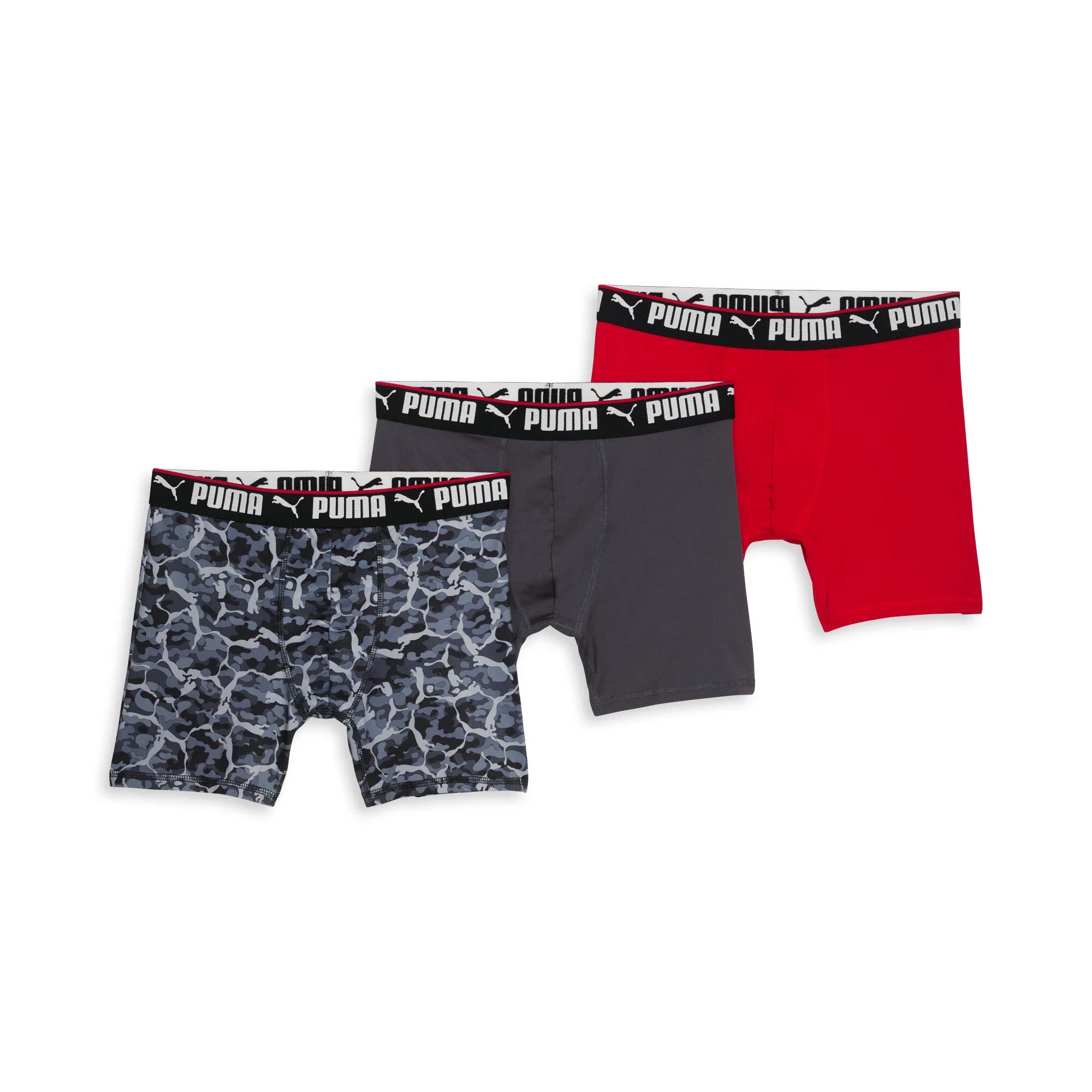 PUMA Men'S Boxer Briefs (3 Pack)