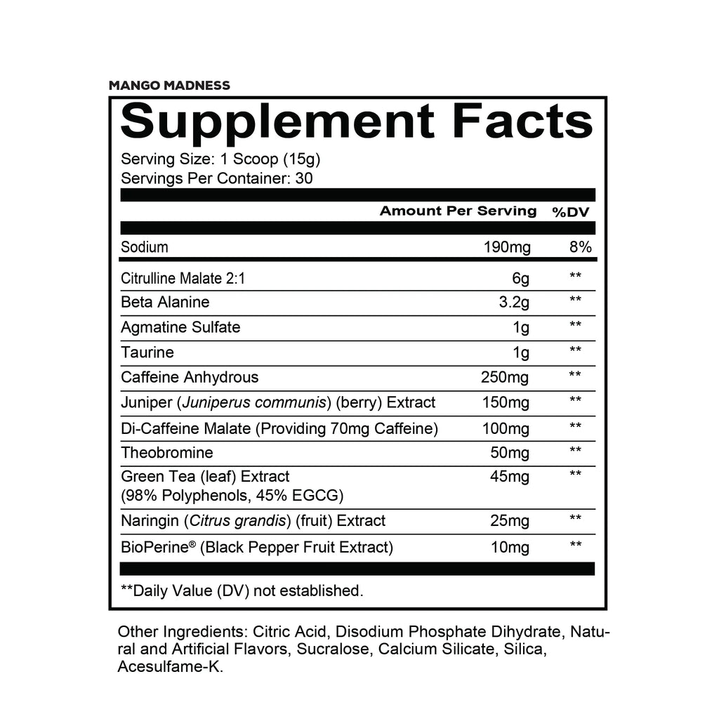 TOTAL WAR Preworkout