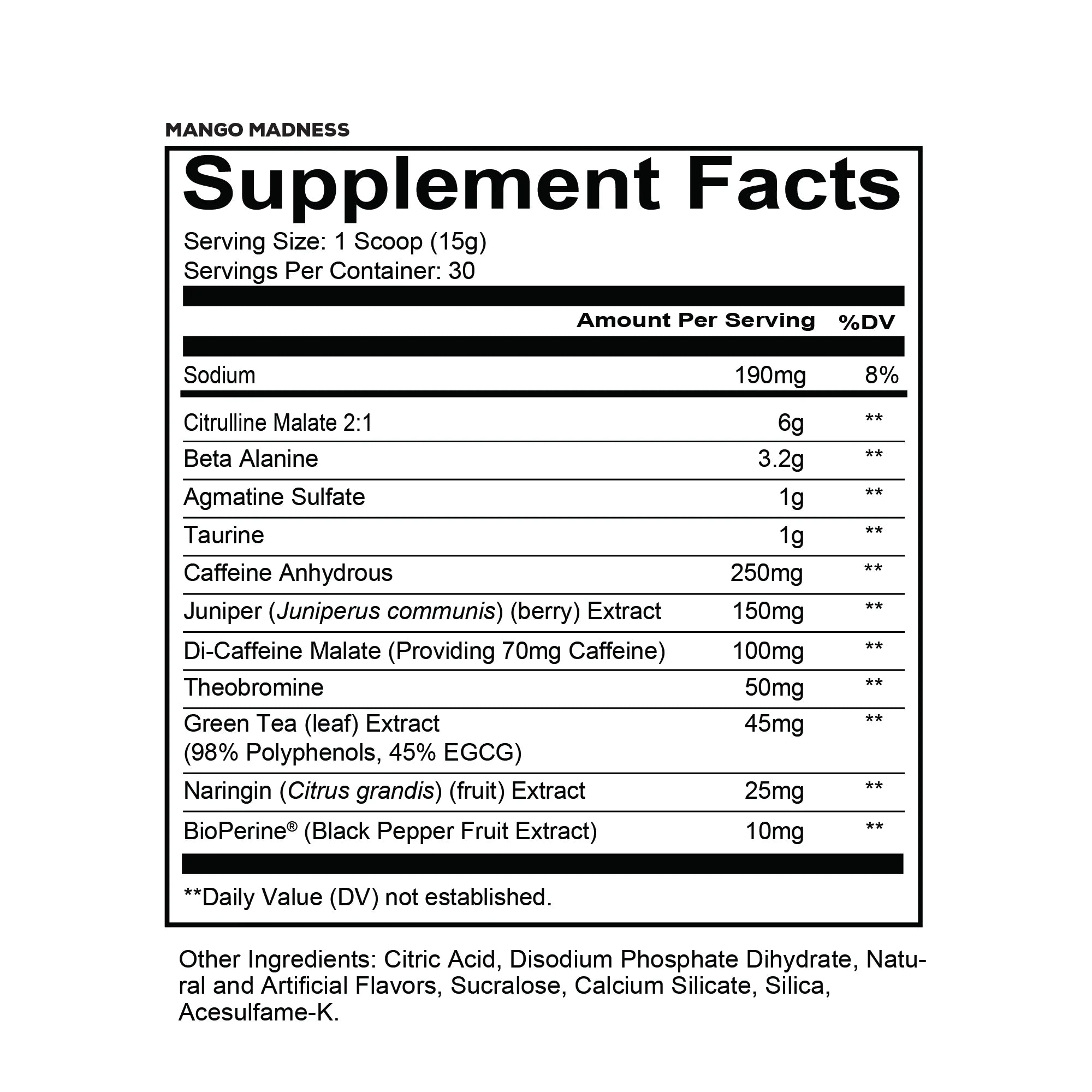 TOTAL WAR Preworkout