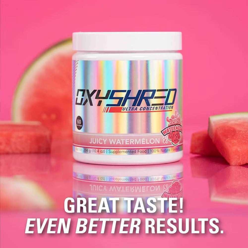 Oxyshred Pre Workout Powder - Preworkout Powder with L Glutamine & Acetyl Carnitine, Energy Boost Drink - Cosmic Blast and Mango